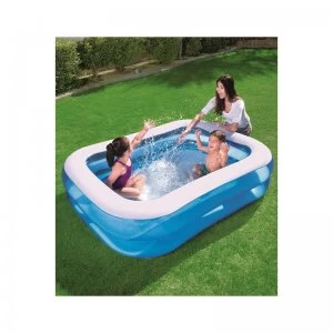 Bestway 6ft 7ft Blue Rectangle Family Pool