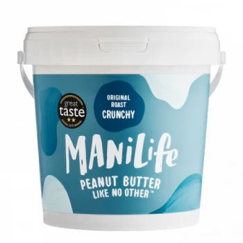 ManiLife Original Roast Crunchy Peanut Butter - 1kg
