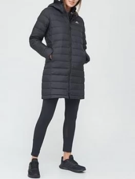adidas Todown Coat - Black, Size L, Women