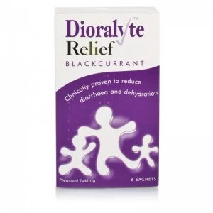 Dioralyte Relief Blackcurrant - 6 Sachets
