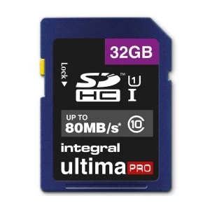 Integral Ultima PRO 32GB SDHC Memory Card