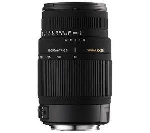 Sigma 70-300 mm f-4-5.6 DG Macro Telephoto Zoom Lens for Canon