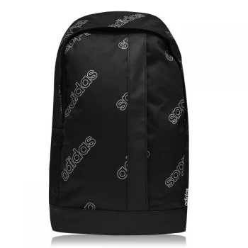 adidas adidas Linear Backpack - Black AOP