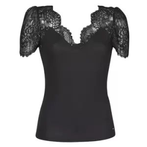 Morgan DENATA womens T shirt in Black - Sizes S,M,L,XL,XS