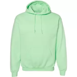 Gildan Heavy Blend Adult Unisex Hooded Sweatshirt / Hoodie (L) (Mint Green)
