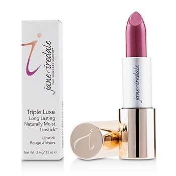 Jane IredaleTriple Luxe Long Lasting Naturally Moist Lipstick - # Joanna (Plum With Pink Undertones) 3.4g/0.12oz