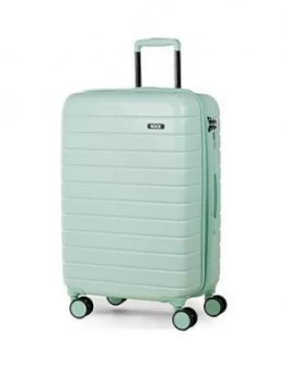 Rock Luggage Novo Medium 8-Wheel Suitcase - Pastel Green