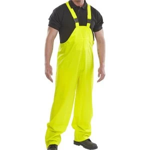 Bdri Weatherproof XXLarge Super B Dri Protective Trousers and Bib Yellow