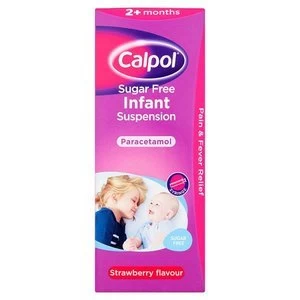 Calpol Infant 2+ Months Suspension Sugar Free 200ml
