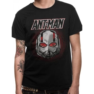 Antman - Vintage Mask Mens Large T-Shirt - Black