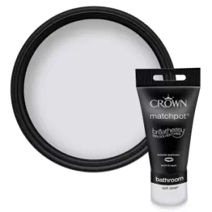 Crown Breatheasy Bathroom - Soft Steel - Mid Sheen Paint - 40ml