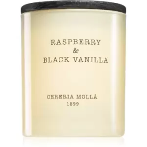 Cereria Molla Boutique Raspberry & Black Vanilla scented candle 230 g