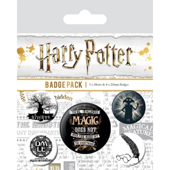 Harry Potter - Symbols Badge Pack
