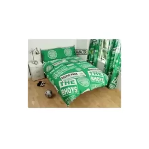 Celtic Patch Duvet Set (Single) (Green) - Green