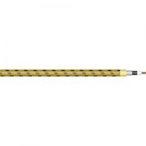 Instrument lead 1 x 0.50 mm2 Black yellow Sommer Cable