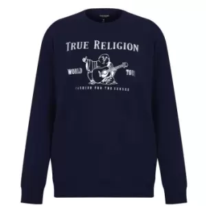 True Religion Buddha Sweatshirt - Blue