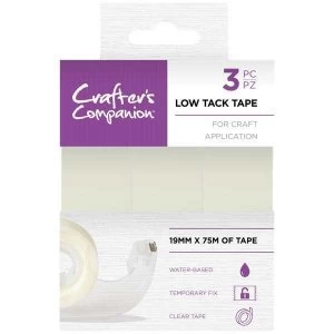 Crafter's Companion Low Tack Tape Pack of 3