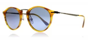 Persol PO3166S Sunglasses Striped Brown 960/56 51mm