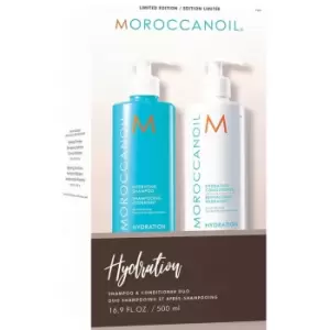 Moroccanoil Hydrating Shampoo & Conditioner 500ml Twinpack - CLEARANCE