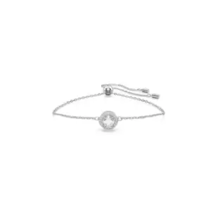 Constella Round Cut Pav White Rhodium Plated Bracelet 5636266