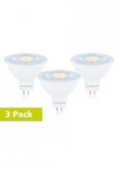 Integral MR16 Glass GU5.3 8.3W 50W 2700K 680lm Dimmable - 3 PACK