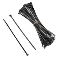 Kolink Black Cable Ties - 4.5mm x 200mm - 100 Pack