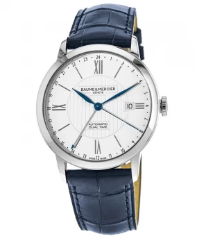 Baume & Mercier Classima Automatic Dual Time Mens Watch 10272 10272