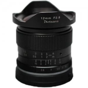7artisans Photoelectric 12mm f2.8 Lens for Canon EF M Mount Black