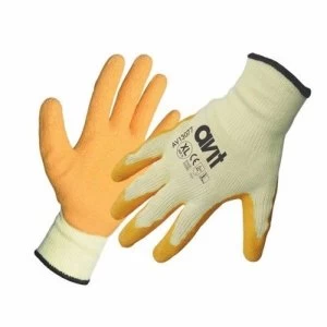 Avit Latex Coated Gloves Safety Hand Protection - L Size