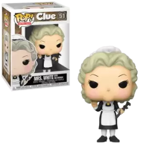 POP! Games: Mrs. White w/ Wrench - Clue for Merchandise