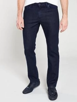 BOSS Maine Jeans - Indigo, Navy, Size 36, Inside Leg Regular, Men