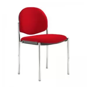 Coda multi purpose stackable conference chair with no arms - Belize