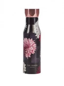 Ted Baker Water Bottle Hexagonal Lid - Black Clove 425Ml