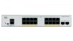 Cisco Catalyst 1000-16P-2G-L - Switch - 16 ports - Managed - Rack-moun