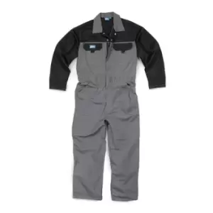 Tough Grit Zip-Front Coverall Charcoal - XL
