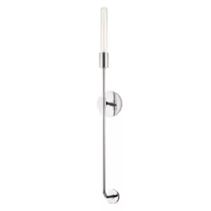 Dylan 1 Light Wall Sconce Polished Nickel