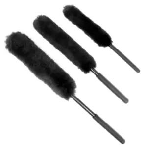 Vehicle Wheel Cleaning Brushes - Pack of 3 Pukkr
