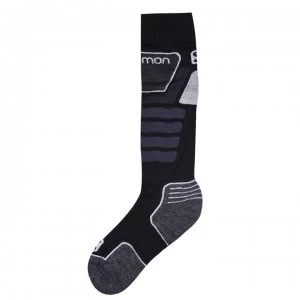 Salomon S Pro 2 Pack Ski Socks Mens - Black/Grey