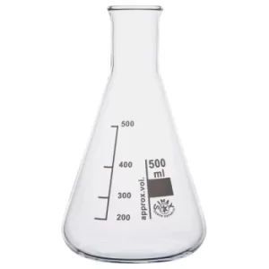 Simax Conical Flask Narrow Neck 500ml Pack of 10