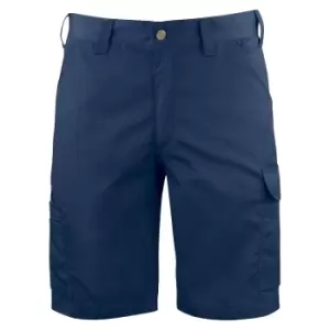 Projob Mens Plain Cargo Shorts (42R) (Navy)