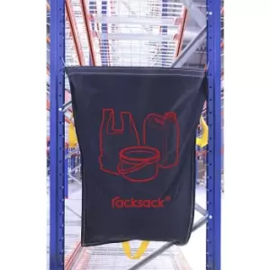 Racksack , capacity 160 l, plastic symbol, blue