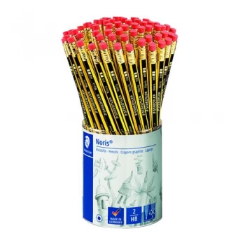 Noris HB Eraser Tip Pencils Pack of 72 122KP72