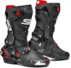 Sidi Rex Air Motorcycle Boots Black Red