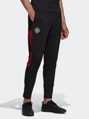 adidas Manchester United Tiro Presentation Tracksuit Bottoms, Black Size XS Men