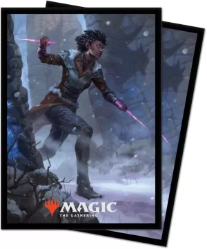 Magic The Gathering: Kaldheim featuring Kaya the Inexorable Card Sleeves - 100 Sleeves
