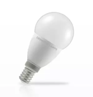 Crompton Golfball LED Light Bulb Dimmable E14 5.5W (40W Eqv) Warm White