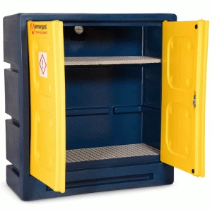 Armorgard Chemcube Plastic Secure Chemical Materials Cabinet 1220mm 550mm 1310mm