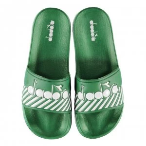 Diadora Lifestyle Serifos '90 Barra Mens Pool Sliders - Verdant Green