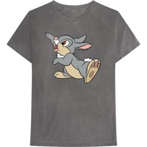 Disney - Bambi - Thumper Wave Unisex Large T-Shirt - Grey