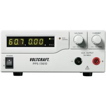 VOLTCRAFT PPS-13610 Bench PSU (adjustable voltage) 1 - 18 V DC 0 - 20 A 360 W USB , Remote programmable No. of outputs 2 x